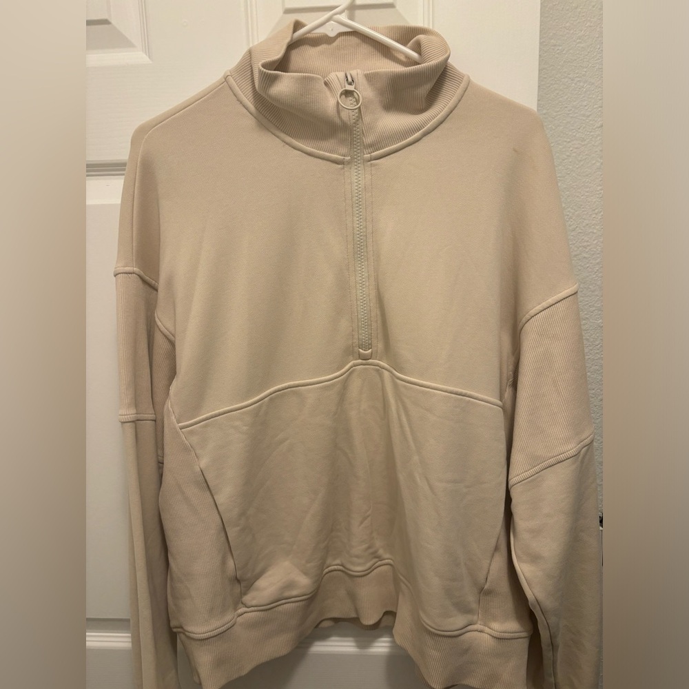 Sedona Cotton Blend Half-Zip Sweatshirt